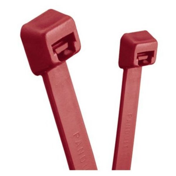 Panduit 11-39/64" L, 0.19" W, Maroon Cable Tie, Package quantity: 1000 PLT3S-M702Y